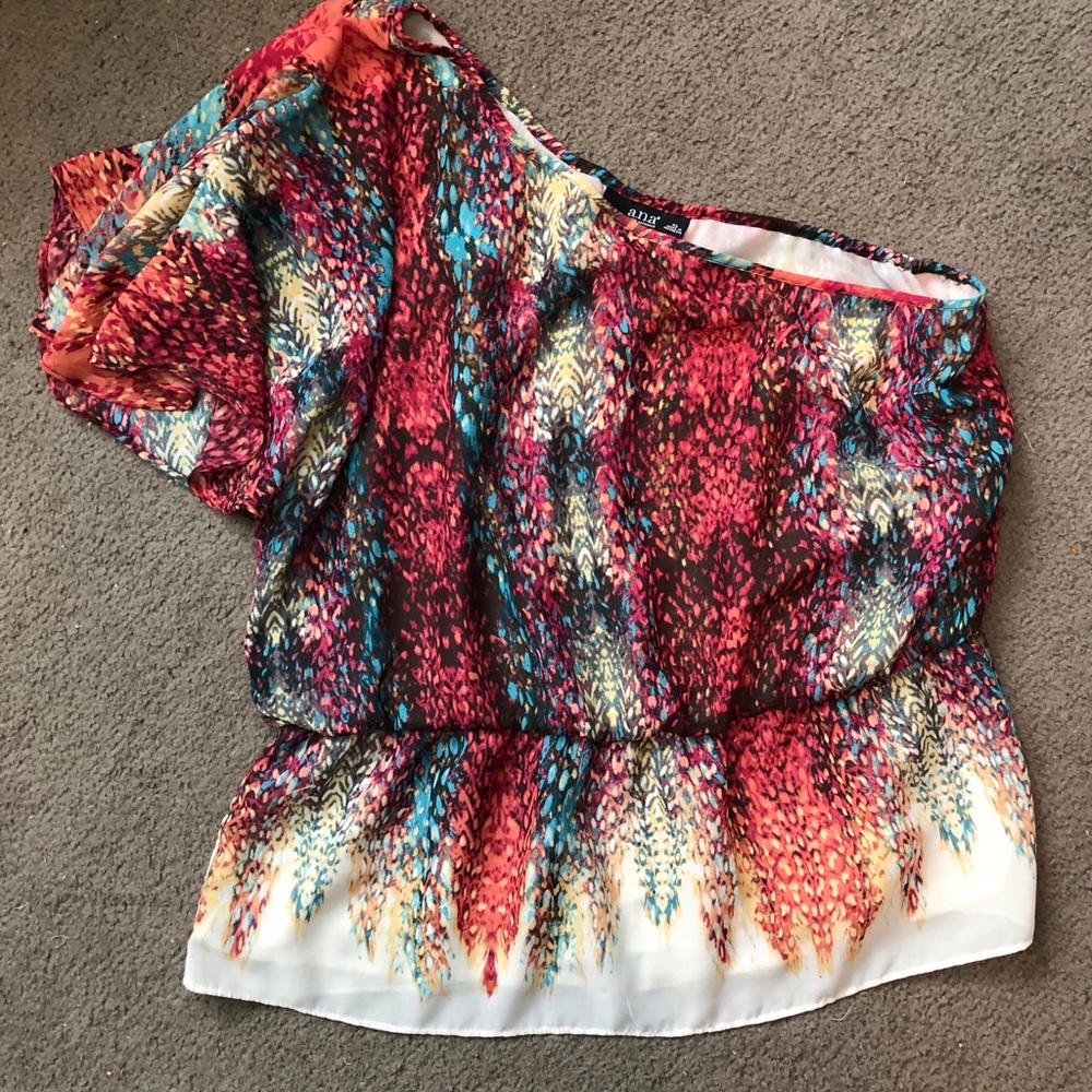 ANA One shoulder blouse XL